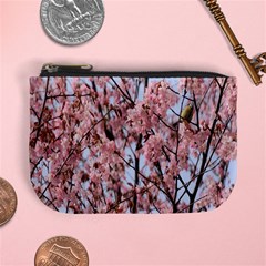 Japanese Sakura Background Mini Coin Purse by artworkshop