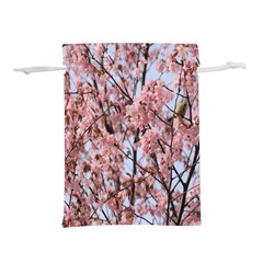 Japanese Sakura Background Lightweight Drawstring Pouch (s) by artworkshop