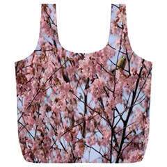 Japanese Sakura Background Full Print Recycle Bag (xxxl)