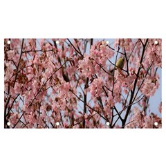 Japanese Sakura Background Banner And Sign 7  X 4  by artworkshop