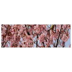 Japanese Sakura Background Banner And Sign 9  X 3  by artworkshop