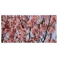 Japanese Sakura Background Banner And Sign 8  X 4  by artworkshop