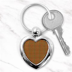 Lumberjack Plaid, Buffalo Plaid, Key Chain (heart) by artworkshop