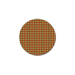 Lumberjack Plaid, Buffalo Plaid, Golf Ball Marker (10 Pack) by artworkshop