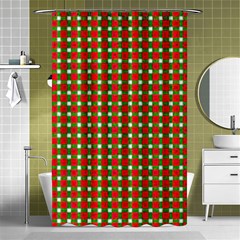 Lumberjack Plaid, Buffalo Plaid, Shower Curtain 48  X 72  (small)  by artworkshop