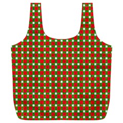 Lumberjack Plaid, Buffalo Plaid, Full Print Recycle Bag (xl) by artworkshop