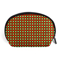 Lumberjack Plaid, Buffalo Plaid, Accessory Pouch (large) by artworkshop