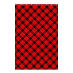 Lumberjack Plaid Shower Curtain 48  X 72  (small)  by artworkshop