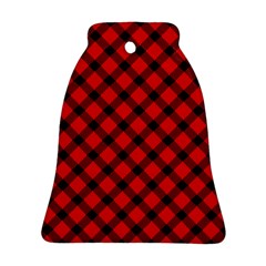 Lumberjack Plaid Bell Ornament (two Sides) by artworkshop