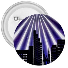 Superhero City Background 3  Buttons by artworkshop