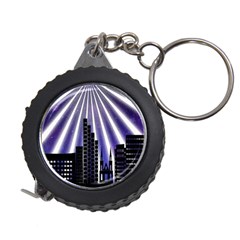 Superhero City Background Measuring Tape by artworkshop