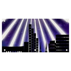 Superhero City Background Banner And Sign 6  X 3  by artworkshop