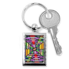 Art Background Abstract Key Chain (rectangle) by artworkshop