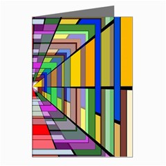 Art Background Abstract Greeting Cards (pkg Of 8) by artworkshop