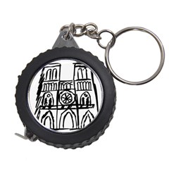 Gold Foil Notre Dame Measuring Tape by artworkshop