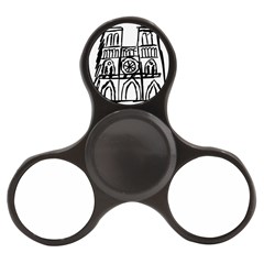 Gold Foil Notre Dame Finger Spinner by artworkshop