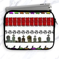 Halloween Borders Trick Apple Ipad 2/3/4 Zipper Cases by artworkshop