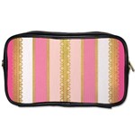 Lace Gold Euclidean Toiletries Bag (One Side) Front