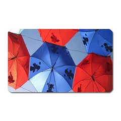 Letters Pattern Folding Umbrellas 2 Magnet (rectangular) by artworkshop