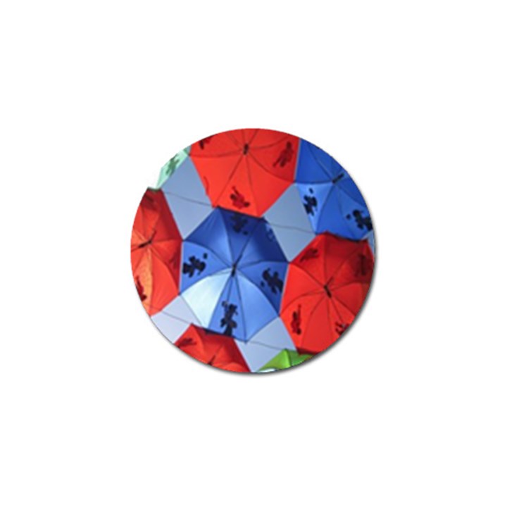 Letters Pattern Folding Umbrellas 2 Golf Ball Marker (10 pack)