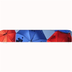 Letters Pattern Folding Umbrellas 2 Small Bar Mat by artworkshop