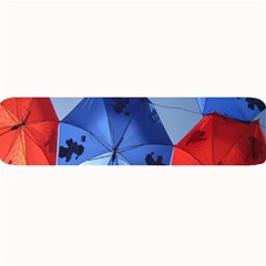 Letters Pattern Folding Umbrellas 2 Large Bar Mat by artworkshop