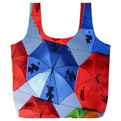 Letters Pattern Folding Umbrellas 2 Full Print Recycle Bag (xxxl)