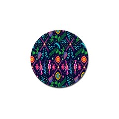 Pattern Nature Design Golf Ball Marker (4 Pack) by artworkshop