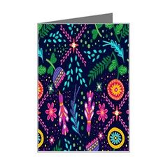 Pattern Nature Design Mini Greeting Card by artworkshop