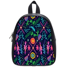 Pattern Nature Design School Bag (small) by artworkshop