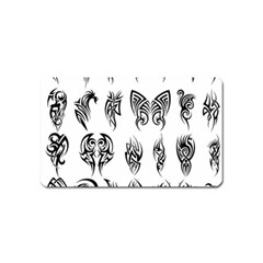 Tattoo Pattern Coin Purse Magnet (name Card)