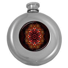 Wallpapers Texture Model Round Hip Flask (5 Oz) by artworkshop