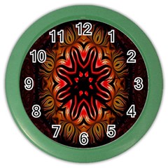 Wallpapers Texture Model Color Wall Clock by artworkshop