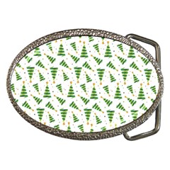 Christmas Tree Pattern Christmas Trees Belt Buckles