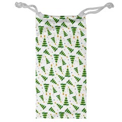 Christmas Tree Pattern Christmas Trees Jewelry Bag