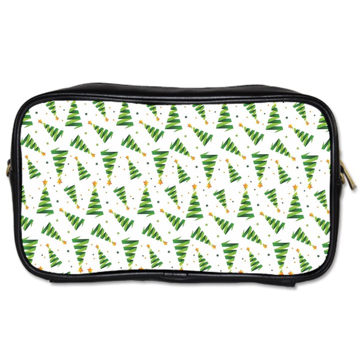 Christmas Tree Pattern Christmas Trees Toiletries Bag (One Side)