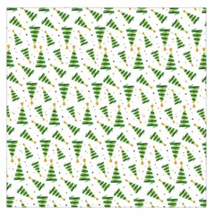 Christmas Tree Pattern Christmas Trees Square Satin Scarf (36  x 36 )