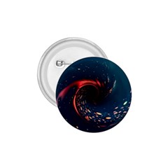 Fluid Swirl Spiral Twist Liquid Abstract Pattern 1 75  Buttons by Ravend