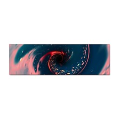 Fluid Swirl Spiral Twist Liquid Abstract Pattern Sticker Bumper (10 Pack) by Ravend