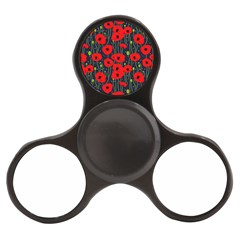 Background Poppies Flowers Seamless Ornamental Finger Spinner by Ravend