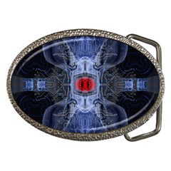 Art Robot Artificial Intelligence Technology Belt Buckles by Ravend