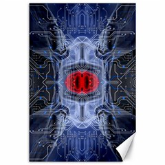 Art Robot Artificial Intelligence Technology Canvas 24  X 36  by Ravend