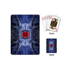 Art Robot Artificial Intelligence Technology Playing Cards Single Design (mini) by Ravend