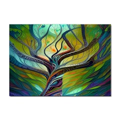 Tree Magical Colorful Abstract Metaphysical Sticker A4 (10 Pack) by Ravend