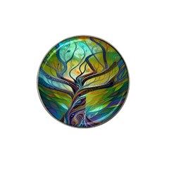 Tree Magical Colorful Abstract Metaphysical Hat Clip Ball Marker by Ravend