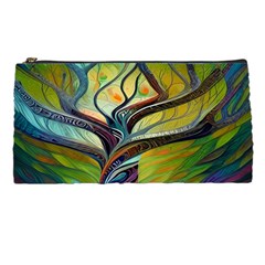 Tree Magical Colorful Abstract Metaphysical Pencil Case by Ravend