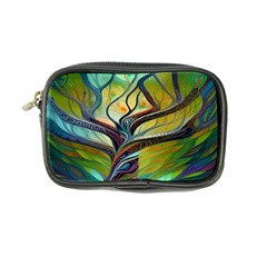 Tree Magical Colorful Abstract Metaphysical Coin Purse by Ravend