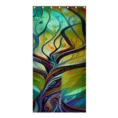 Tree Magical Colorful Abstract Metaphysical Shower Curtain 36  X 72  (stall) 