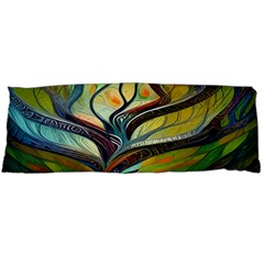 Tree Magical Colorful Abstract Metaphysical Body Pillow Case (dakimakura) by Ravend