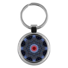 Art Robots Artificial Intelligence Technology Key Chain (round)